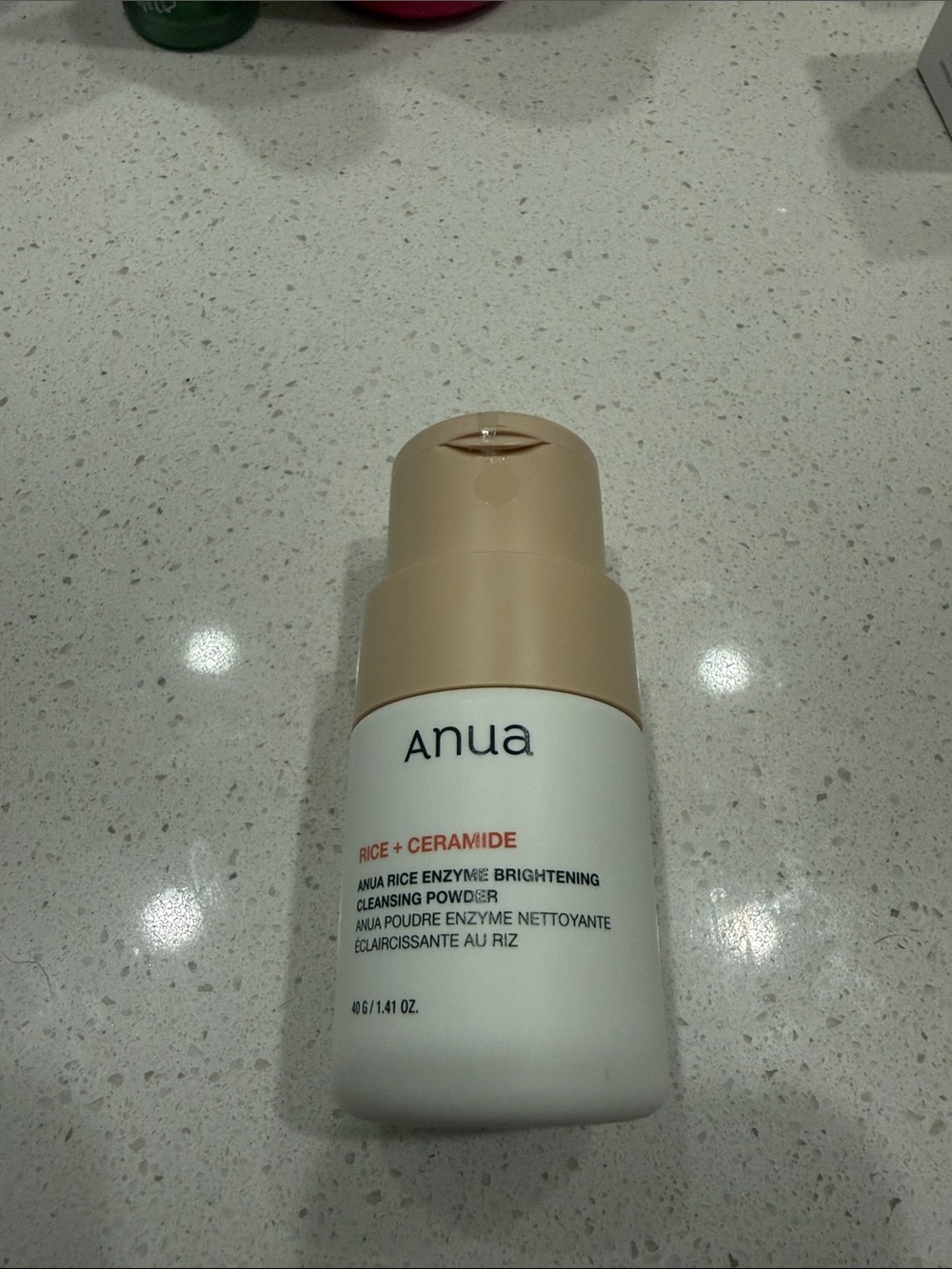 Anua rice enzyme cleansing powder
